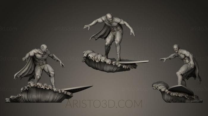Figurines heroes, monsters and demons (STKM_0357) 3D model for CNC machine